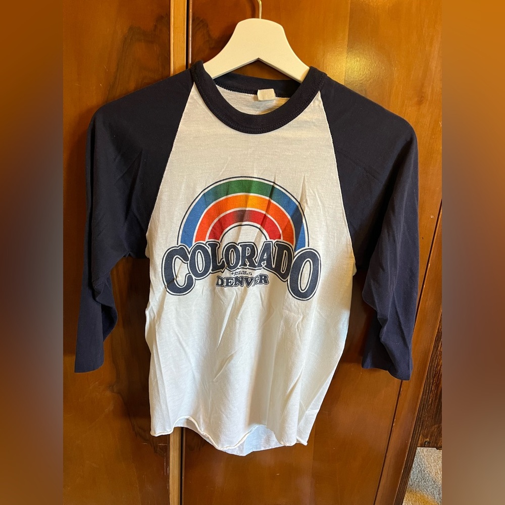 Vintage Colorado Novelty Baseball Tee